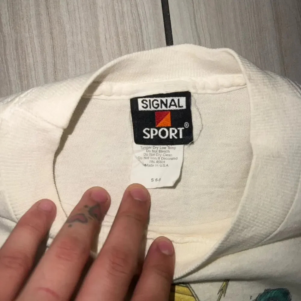 Vintage Signal Sport Siegfried & Roy White Lions Youth Tee